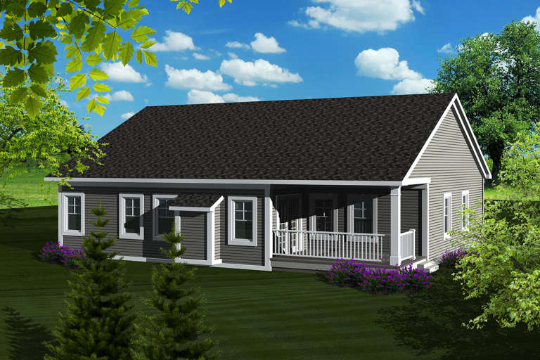 Craftsman House Plan #1020-00204 Elevation Photo