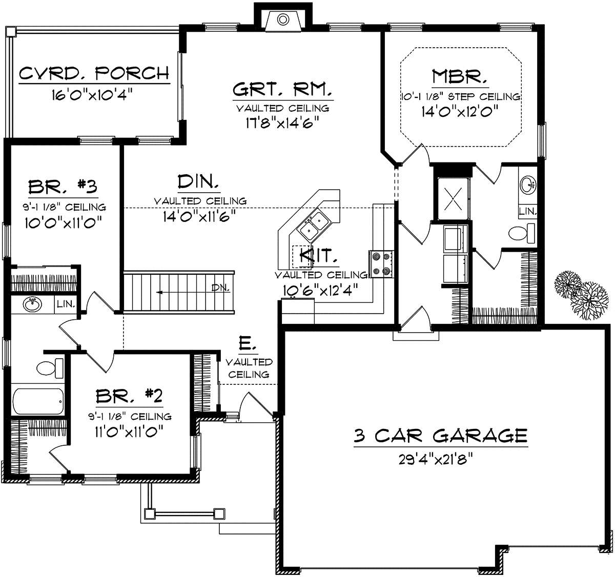 Main Floor for House Plan #1020-00204