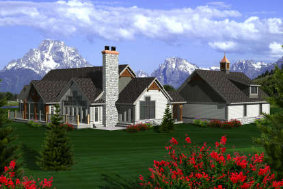 Craftsman House Plan #1020-00210 Elevation Photo