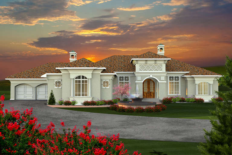 House Plan House Plan #20212 Front Elevation 