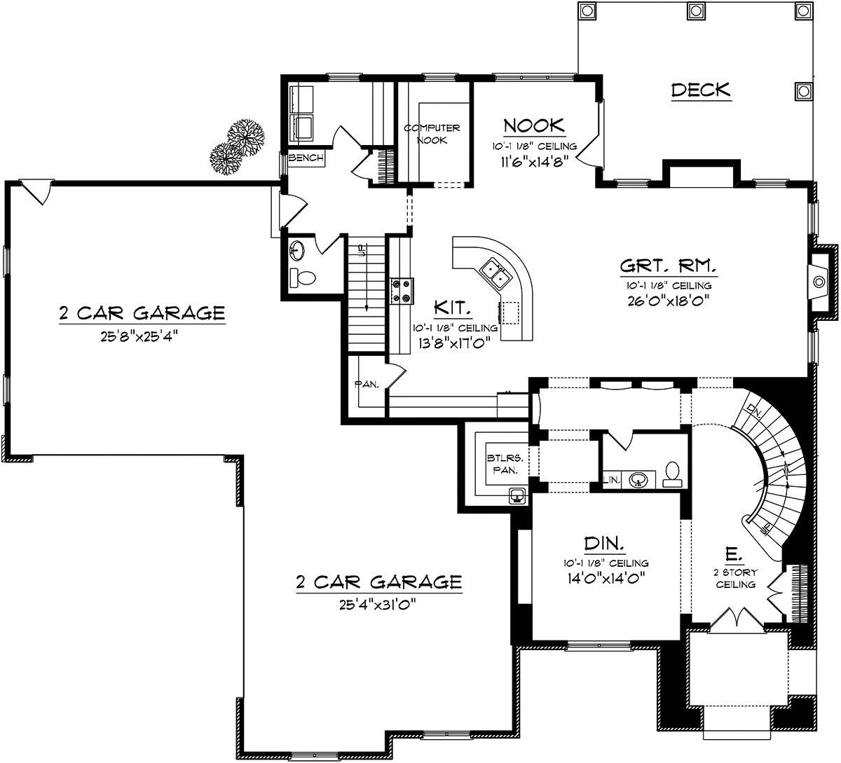 Main Floor for House Plan #1020-00216