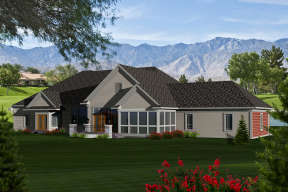 Craftsman House Plan #1020-00219 Elevation Photo