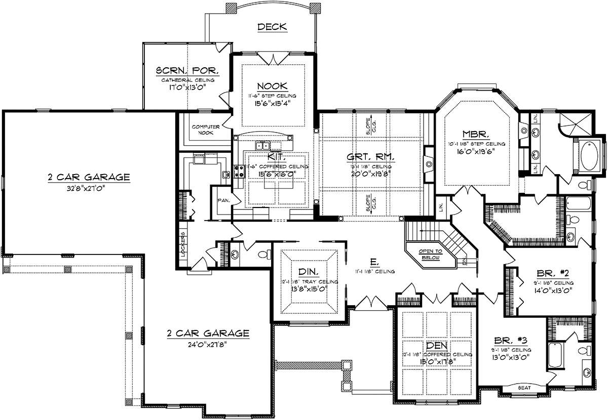 Main Floor for House Plan #1020-00219