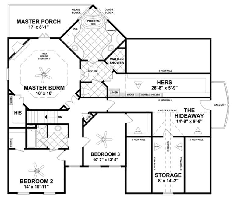 House Plan House Plan #20218 Drawing 2