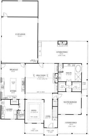 Main Floor for House Plan #286-00083