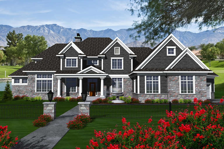 House Plan House Plan #20220 Front Elevation 