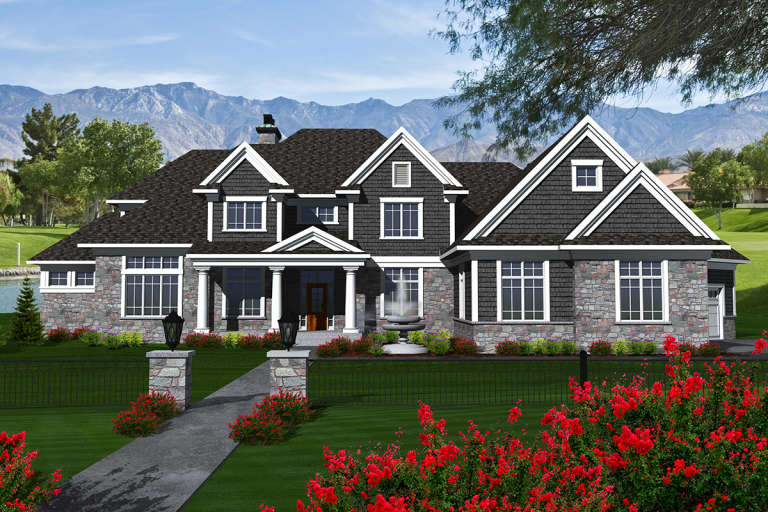 House Plan House Plan #20220 Front Elevation 