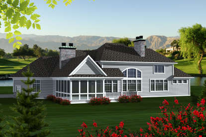 Northwest House Plan #1020-00220 Elevation Photo