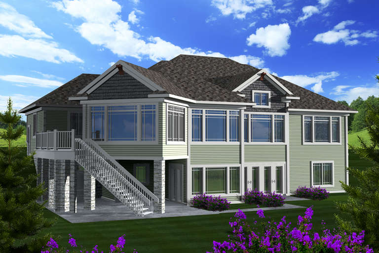 Craftsman House Plan #1020-00222 Elevation Photo
