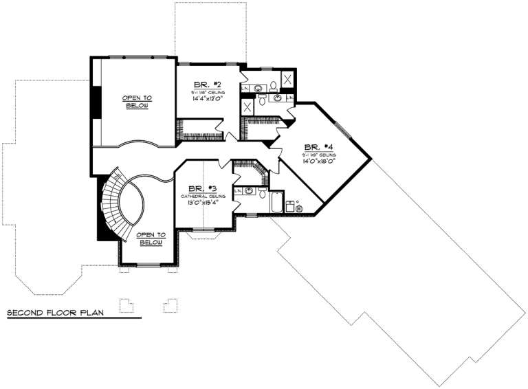 House Plan House Plan #20223 Drawing 2