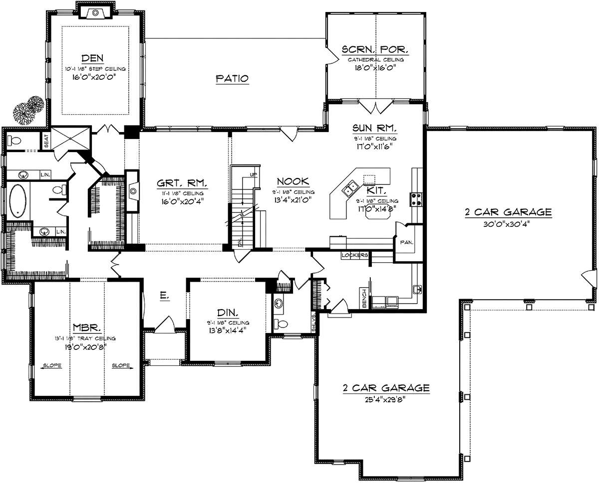Main Floor for House Plan #1020-00224