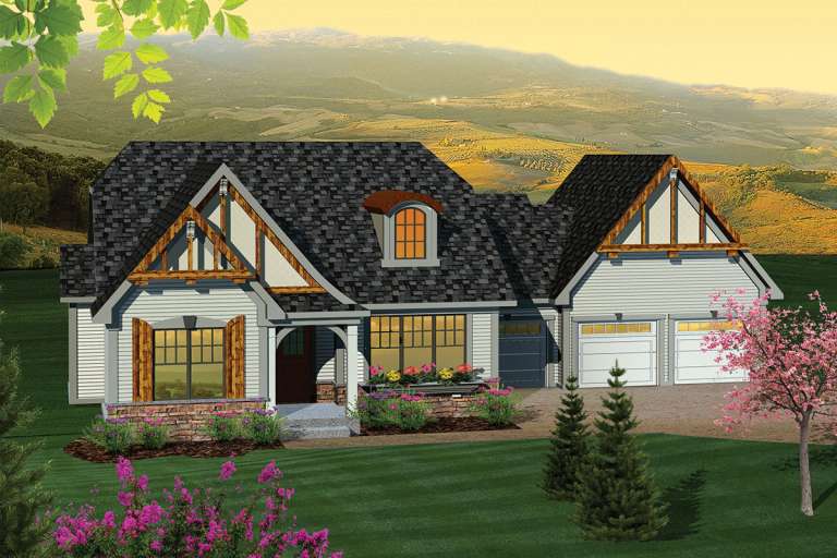 House Plan House Plan #20226 Front Elevation 