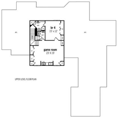 Floorplan 2 for House Plan #048-00203
