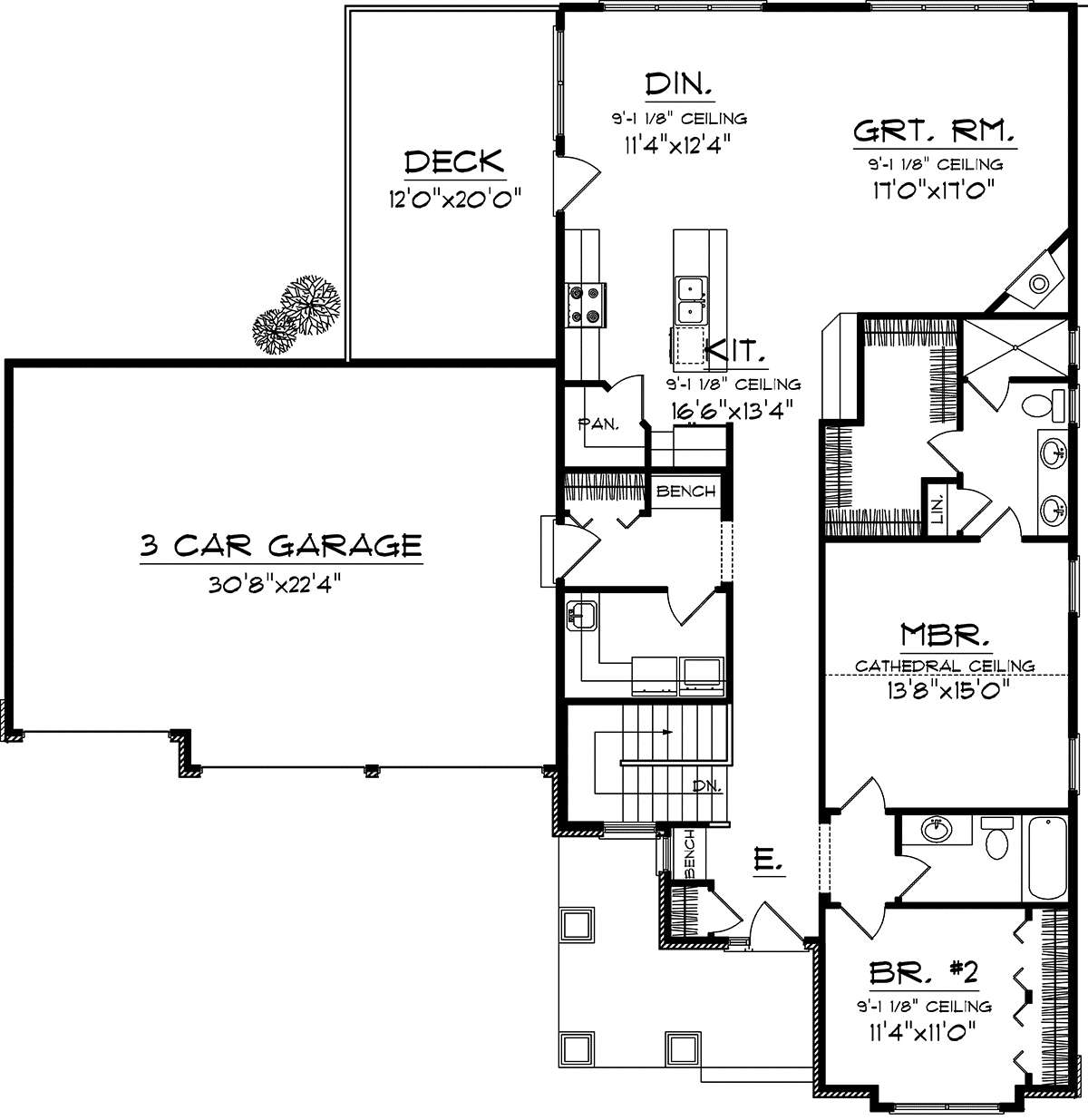 Main Floor for House Plan #1020-00229