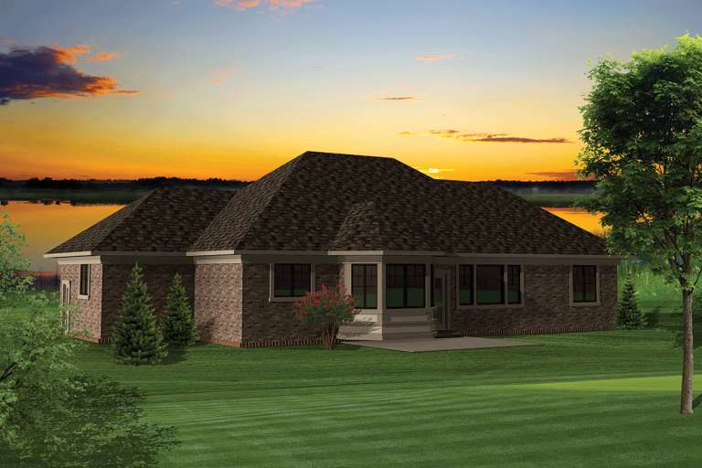 Traditional House Plan #1020-00230 Elevation Photo