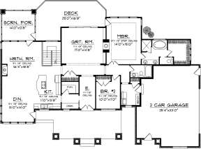 Main Floor for House Plan #1020-00235