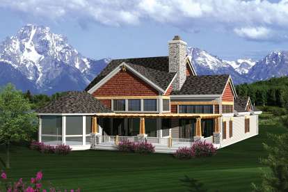 Craftsman House Plan #1020-00239 Elevation Photo