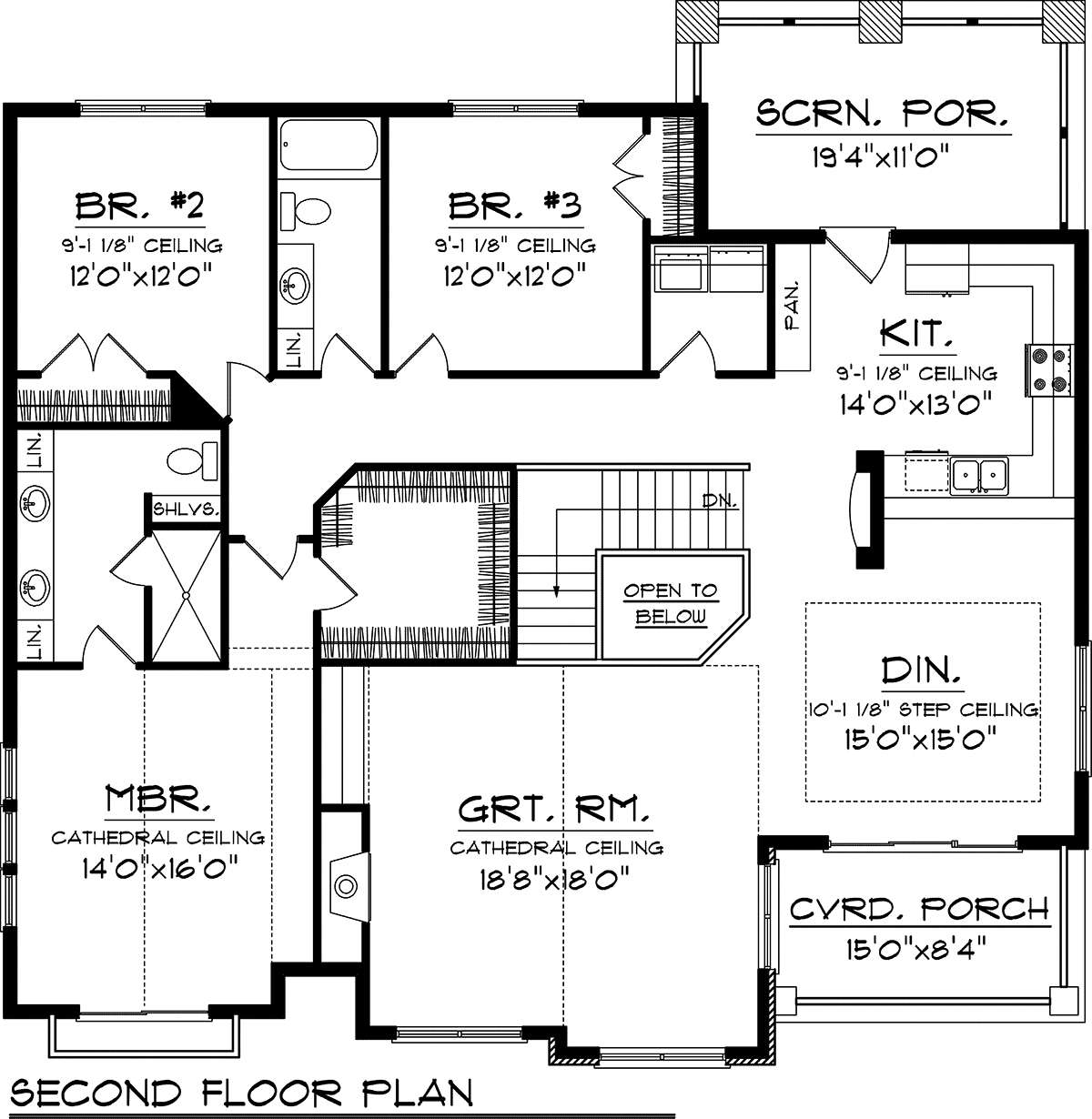 Floorplan 2 for House Plan #1020-00242