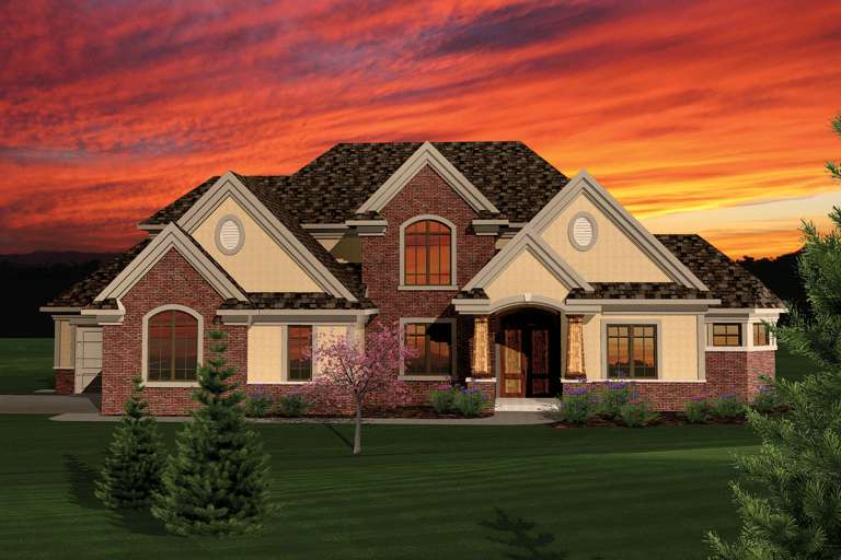 House Plan House Plan #20246 Front Elevation 