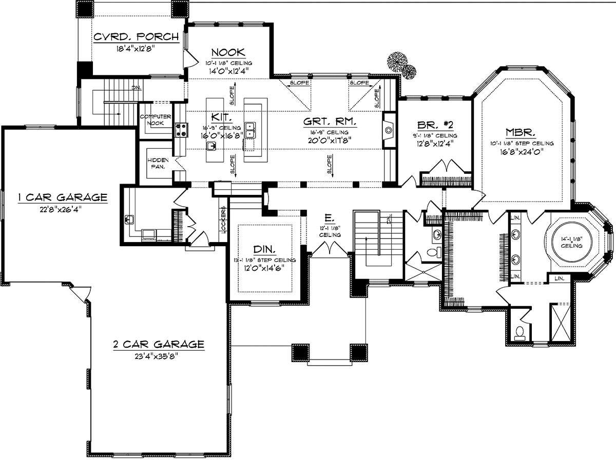 Main Floor for House Plan #1020-00245