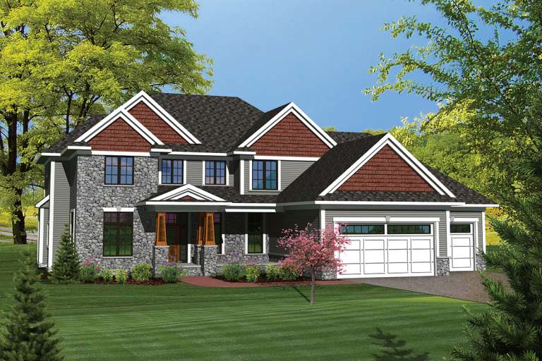 House Plan House Plan #20248 Front Elevation 