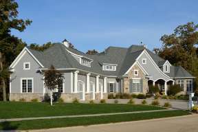 European House Plan #1020-00247 Elevation Photo