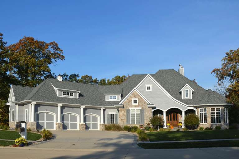 European House Plan #1020-00247 Elevation Photo