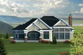 Ranch House Plan #1020-00248 Elevation Photo