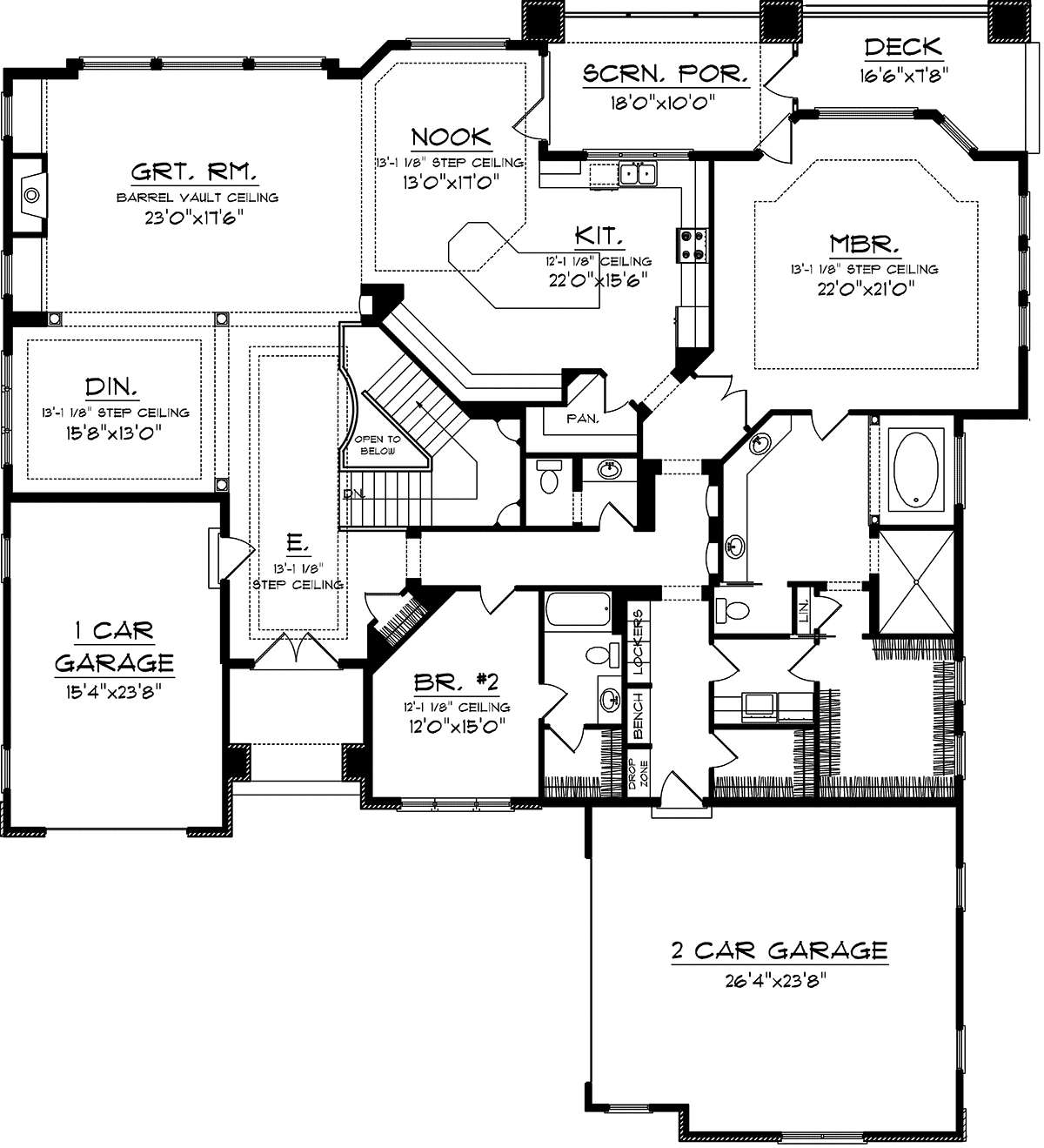 Main Floor for House Plan #1020-00248