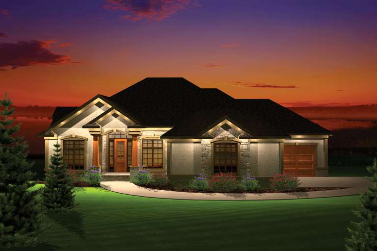 House Plan House Plan #20252 Front Elevation 