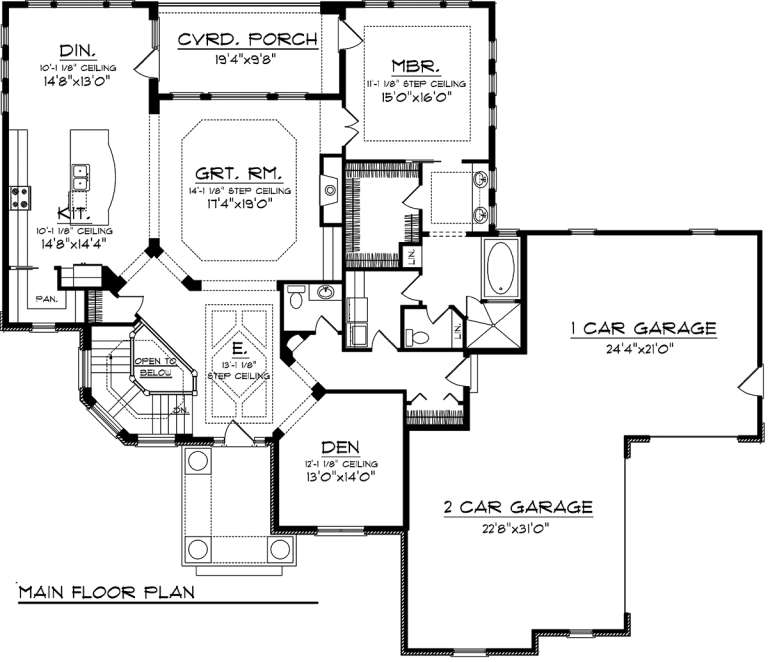 House Plan House Plan #20253 Drawing 1