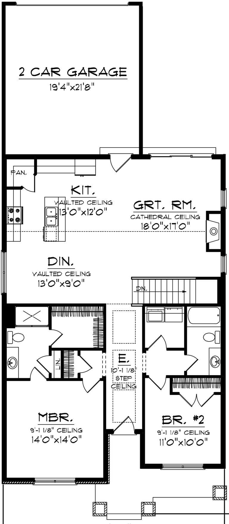 House Plan House Plan #20255 Drawing 1