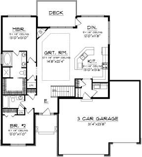 Main Floor for House Plan #1020-00256