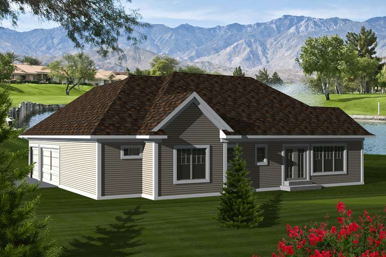 Northwest House Plan #1020-00257 Elevation Photo