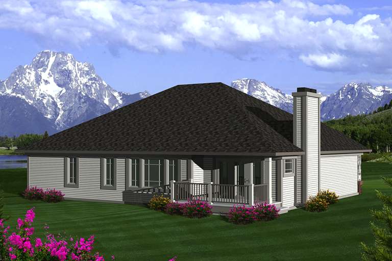 Craftsman House Plan #1020-00258 Elevation Photo