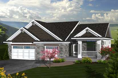 Craftsman House Plan #1020-00259 Elevation Photo