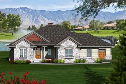 House Plan House Plan #20264 Front Elevation 
