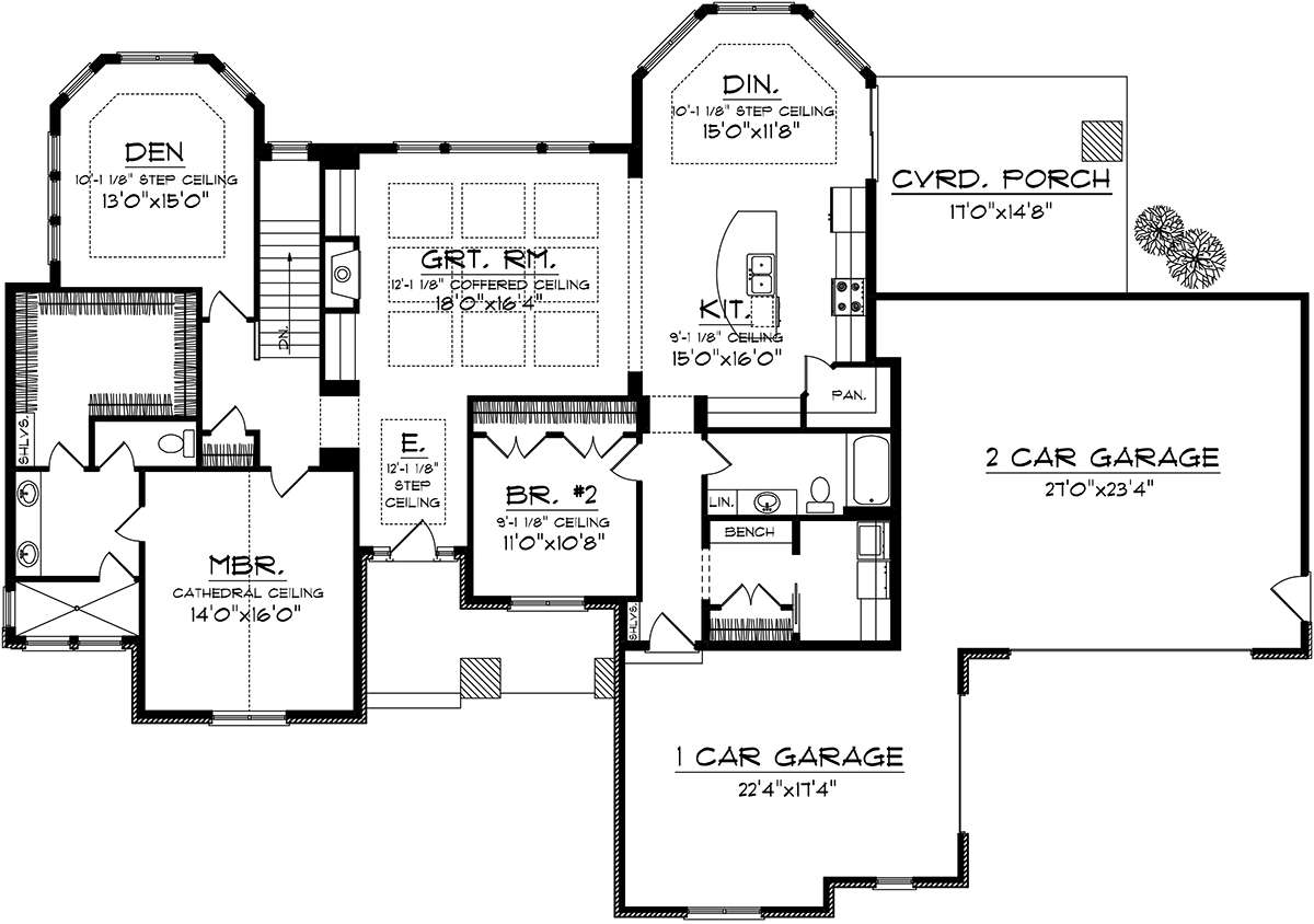 Main Floor for House Plan #1020-00264