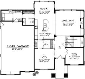 Main Floor for House Plan #1020-00267