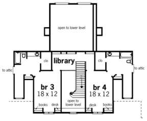 Floorplan 2 for House Plan #048-00207
