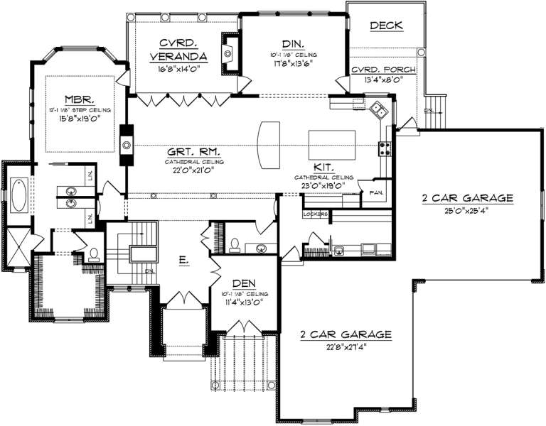 House Plan House Plan #20274 Drawing 1
