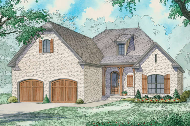 House Plan House Plan #20276 Front Elevation 
