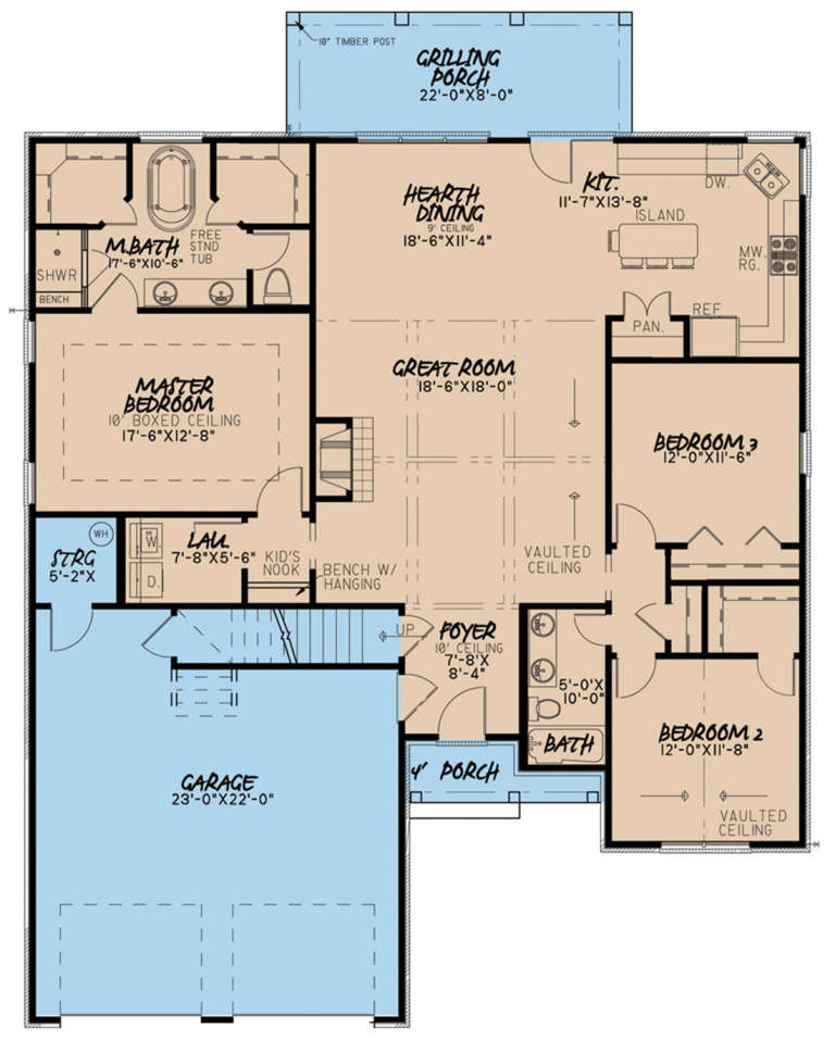 House Plan House Plan #20276 Drawing 1