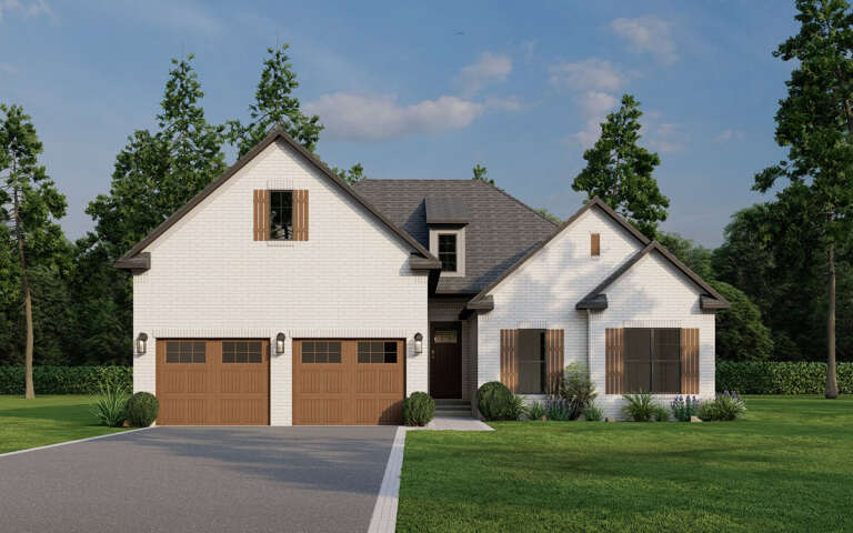 House Plan House Plan #20277 Front Elevation