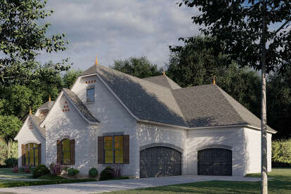 French Country House Plan #8318-00091 Elevation Photo