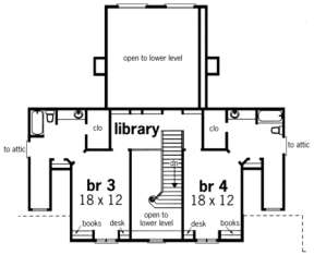 Floorplan 2 for House Plan #048-00208