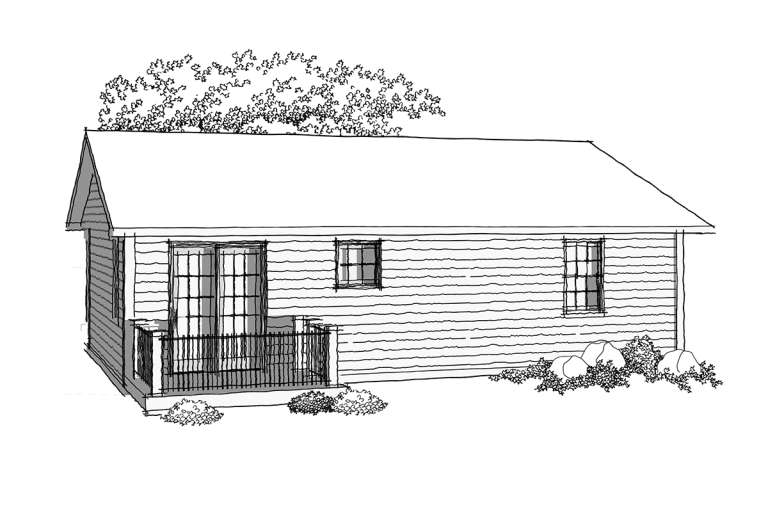 Ranch House Plan #1020-00273 Elevation Photo