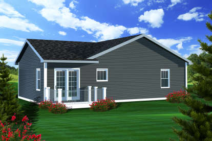 Ranch House Plan #1020-00274 Elevation Photo