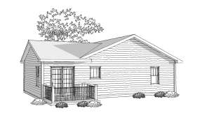 Ranch House Plan #1020-00274 Elevation Photo