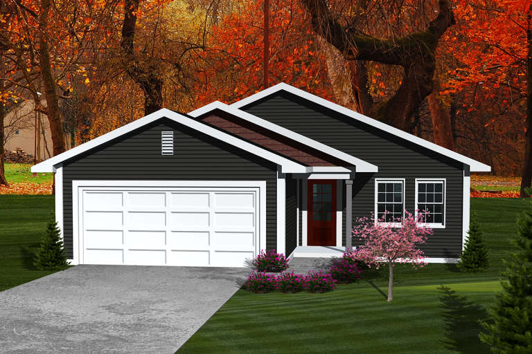 House Plan House Plan #20282 Front Elevation 